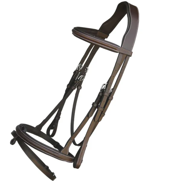 ExionPro Detachable Flash New Thin Raised Bridle & Reins - Image 3