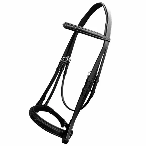 ExionPro Padded Hunter Bridle with Reins - Image 6