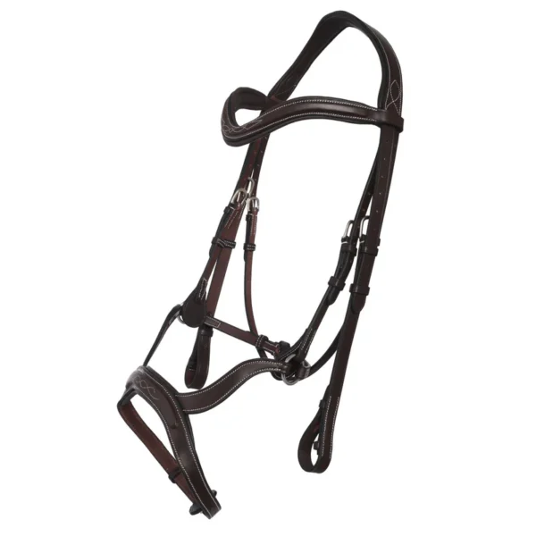 Anatomical Combined Flash Bridle with Reins - Image 4