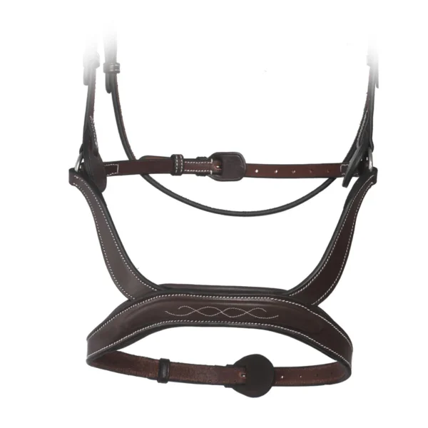 Anatomical Combined Flash Bridle with Reins - Image 3