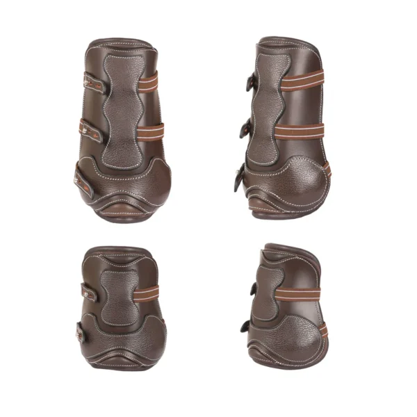 Leather Horse Tendon Show Jump Boots - 401