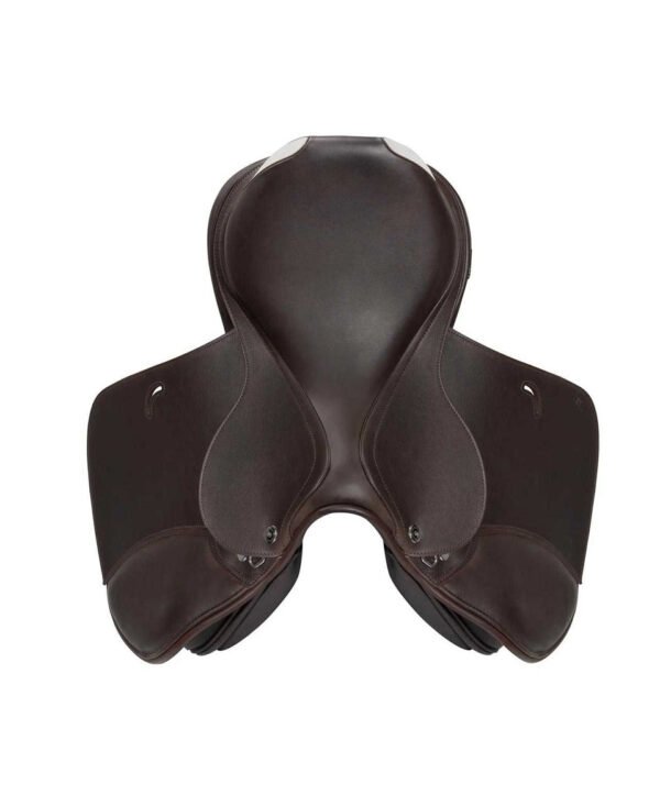 Prestige Paris Jump Saddle Flocked - Image 3